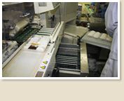 工場内画像⑥餃子製造工程 工場内画像⑥餃子製造工程